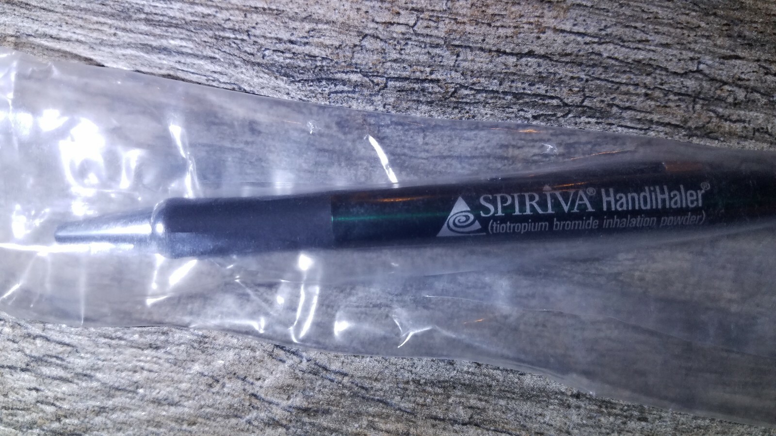 Spiriva Drug Rep Pharmaceutical Click GREEN RARE HTF METAL PEN Promo Sealed NEW