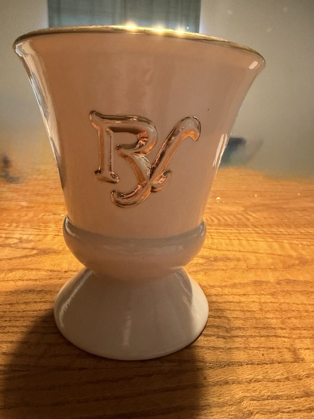 RARE Vintage Owens Illinois RX Porcelain Pharmacy Apothecary Mortar