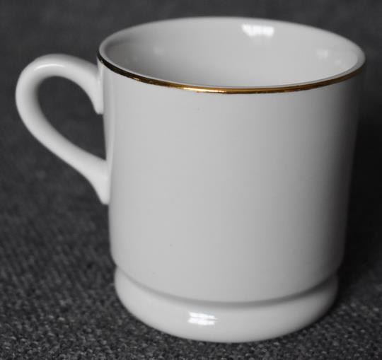 HANDSOME VINTAGE OWENS ILLINOIS PHARMACEUTICAL PHARMACIST PHARMACY MOTIF MUG #2