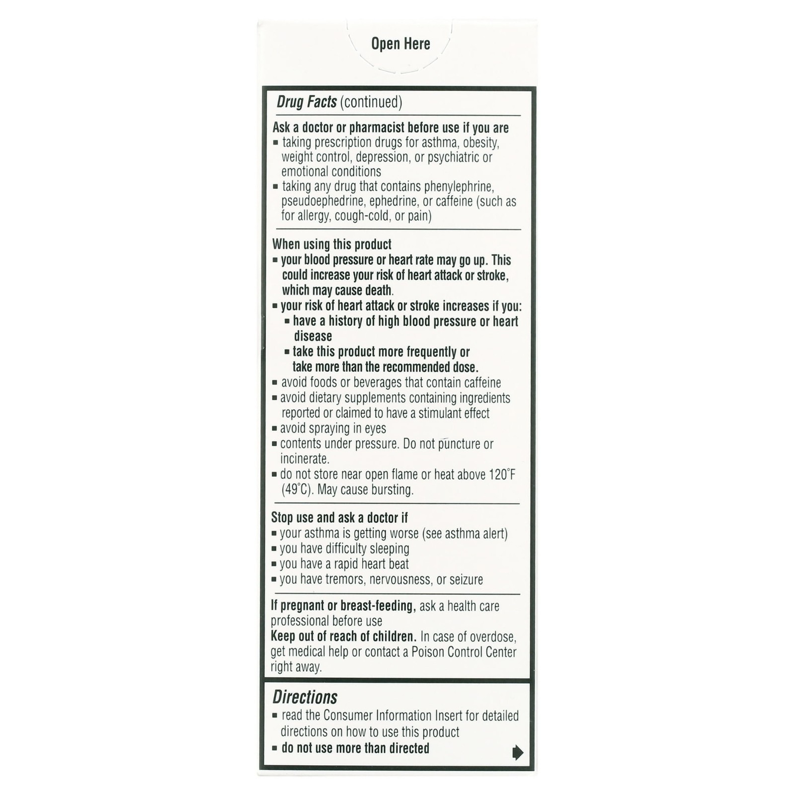 (2 pack) Primatene MIST Epinephrine Oral Inhalation Aerosol