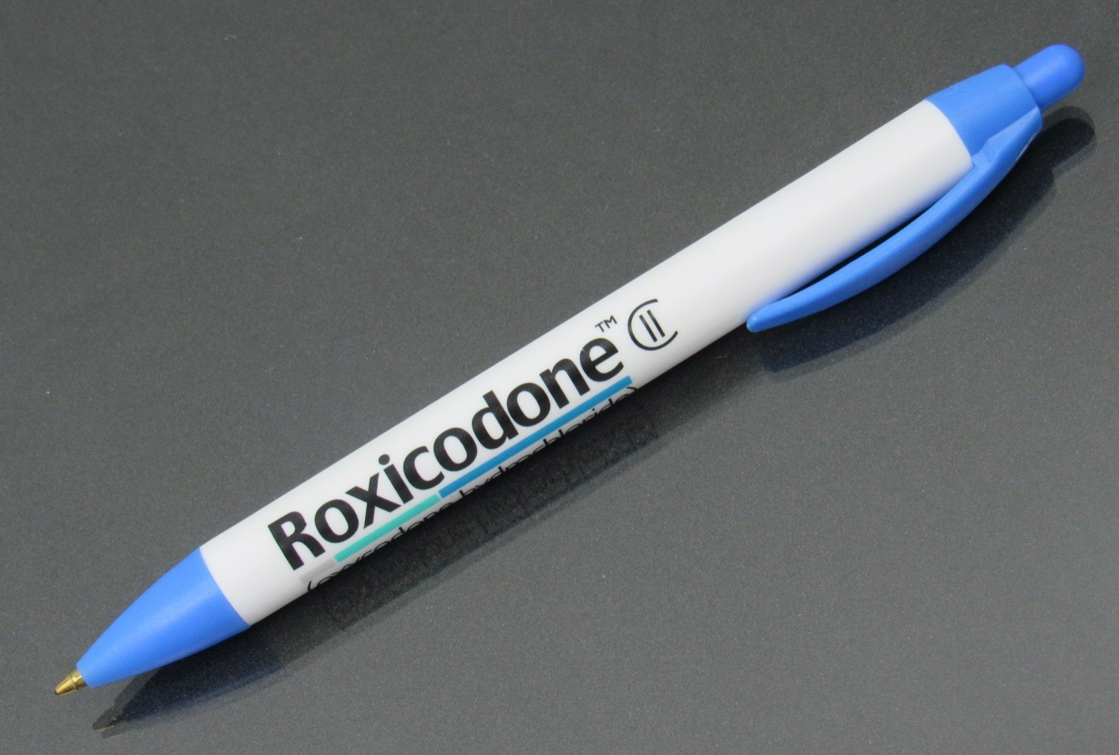 Roxicodone Oxycodone PEN Drug Rep Pharmaceutical Promo Advertising Narcotic