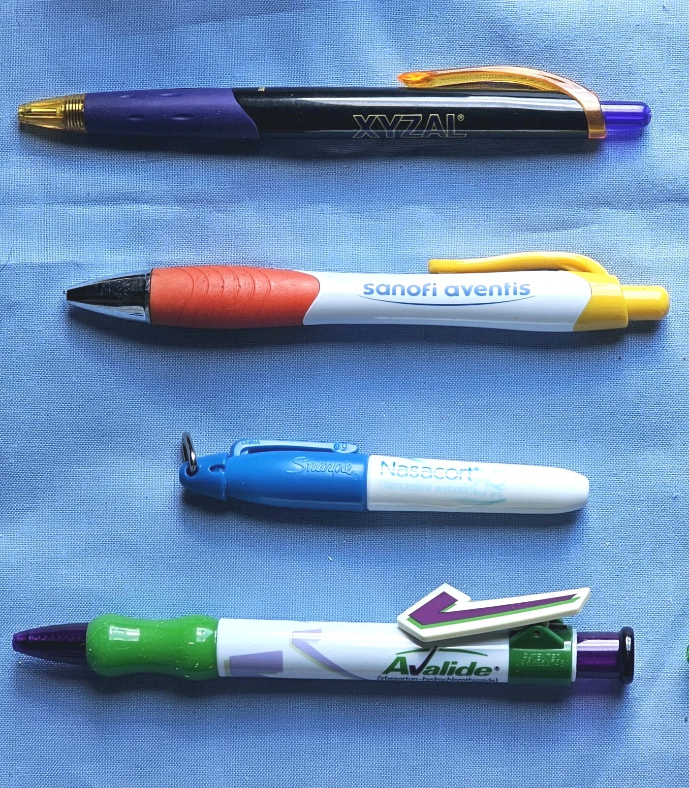 Ambien Heavy Metal Pen Stopwatch Notepad Sharpie Drug Rep Pharmaceutical Lot