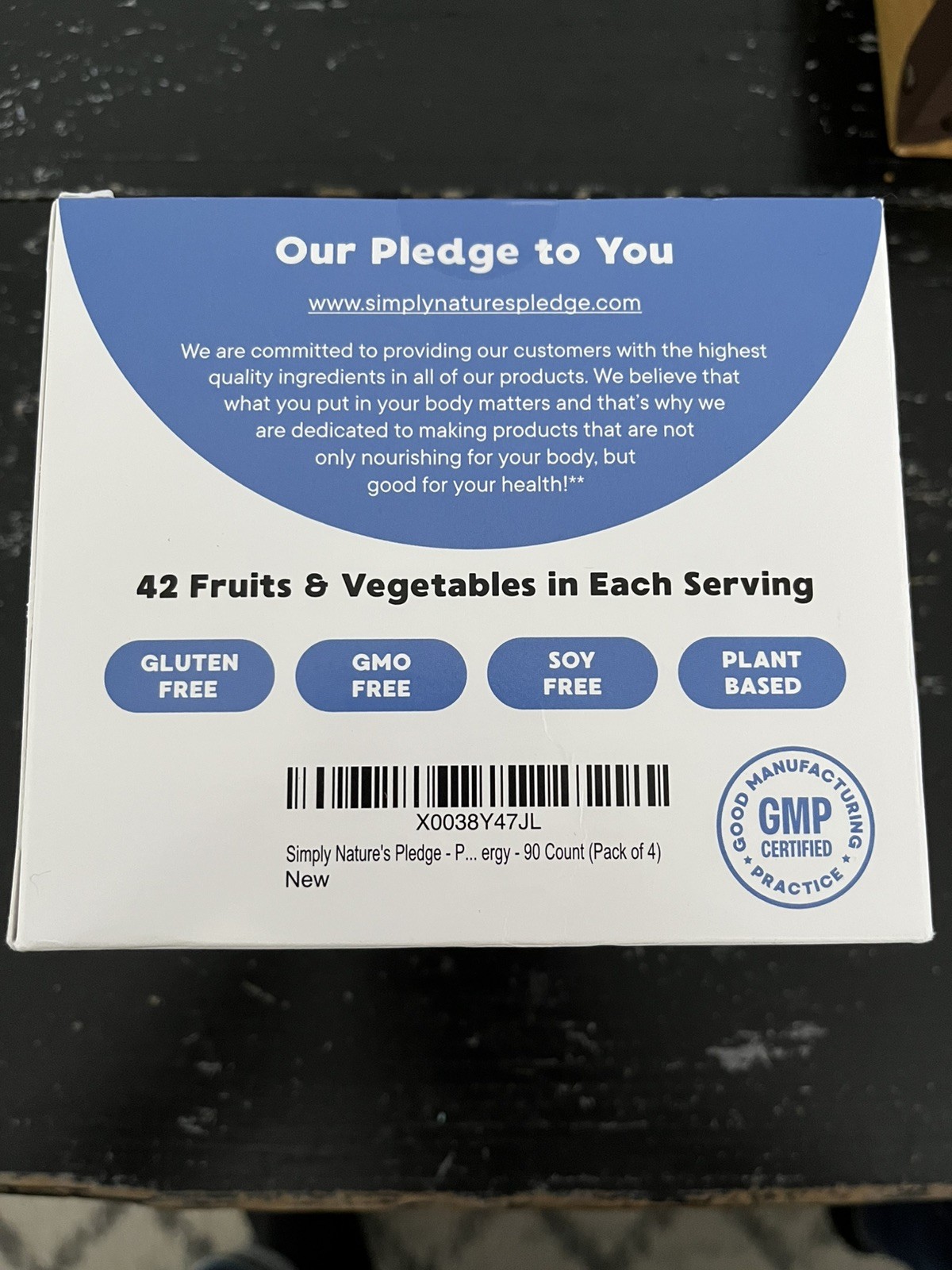 Simply Nature’s Promise Over 40 Different Fruits & Vegetables 90 Ct Each