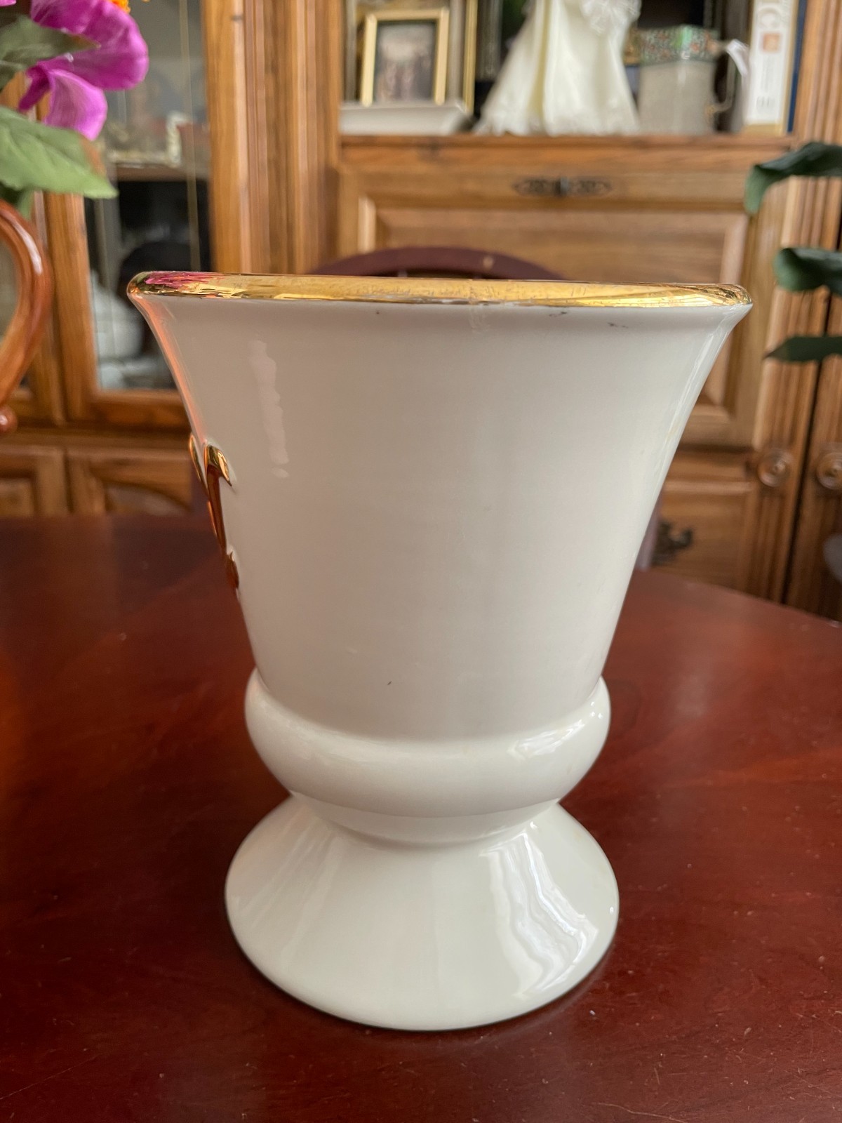 Vintage Owens Illinois RX Porcelain Pharmacy Apothecary Mortar Prop Halloween