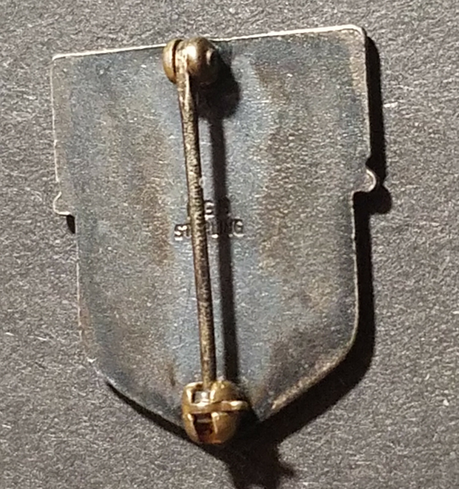 Vintage Hospital Volunteer Service Pin, Sterling