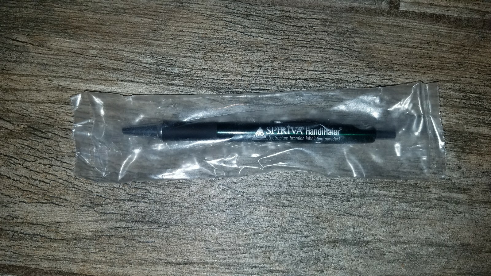Spiriva Drug Rep Pharmaceutical Click GREEN RARE HTF METAL PEN Promo Sealed NEW