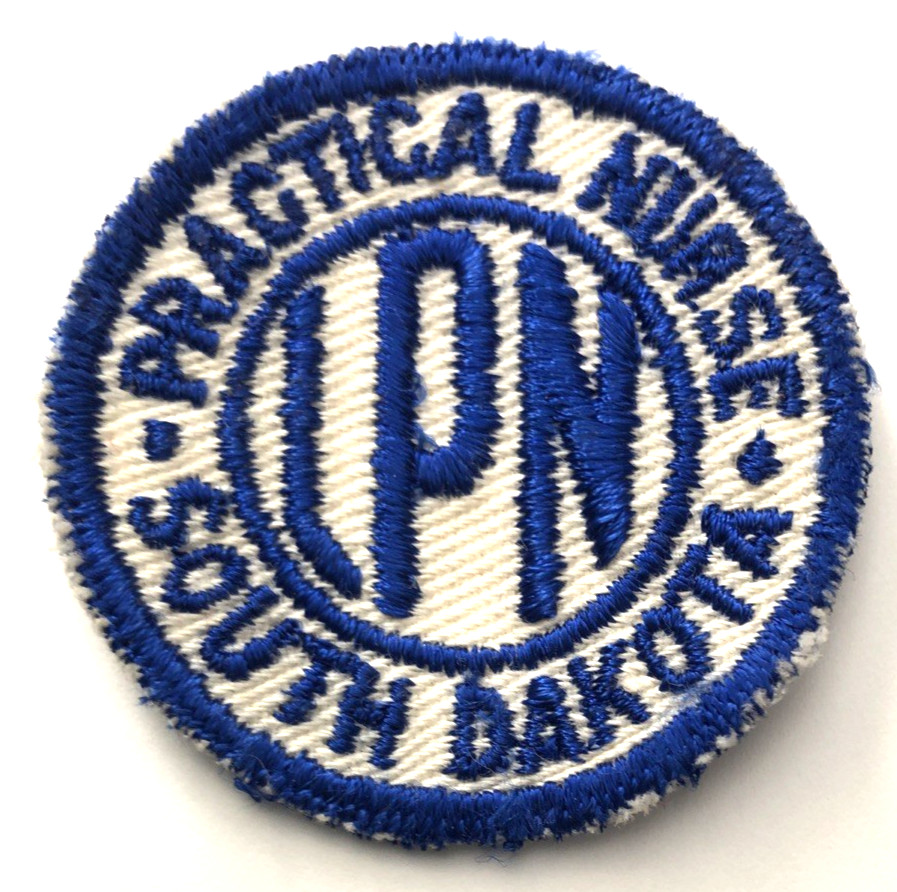 VTG South Dakota Practical Nurse Patch 2″ older