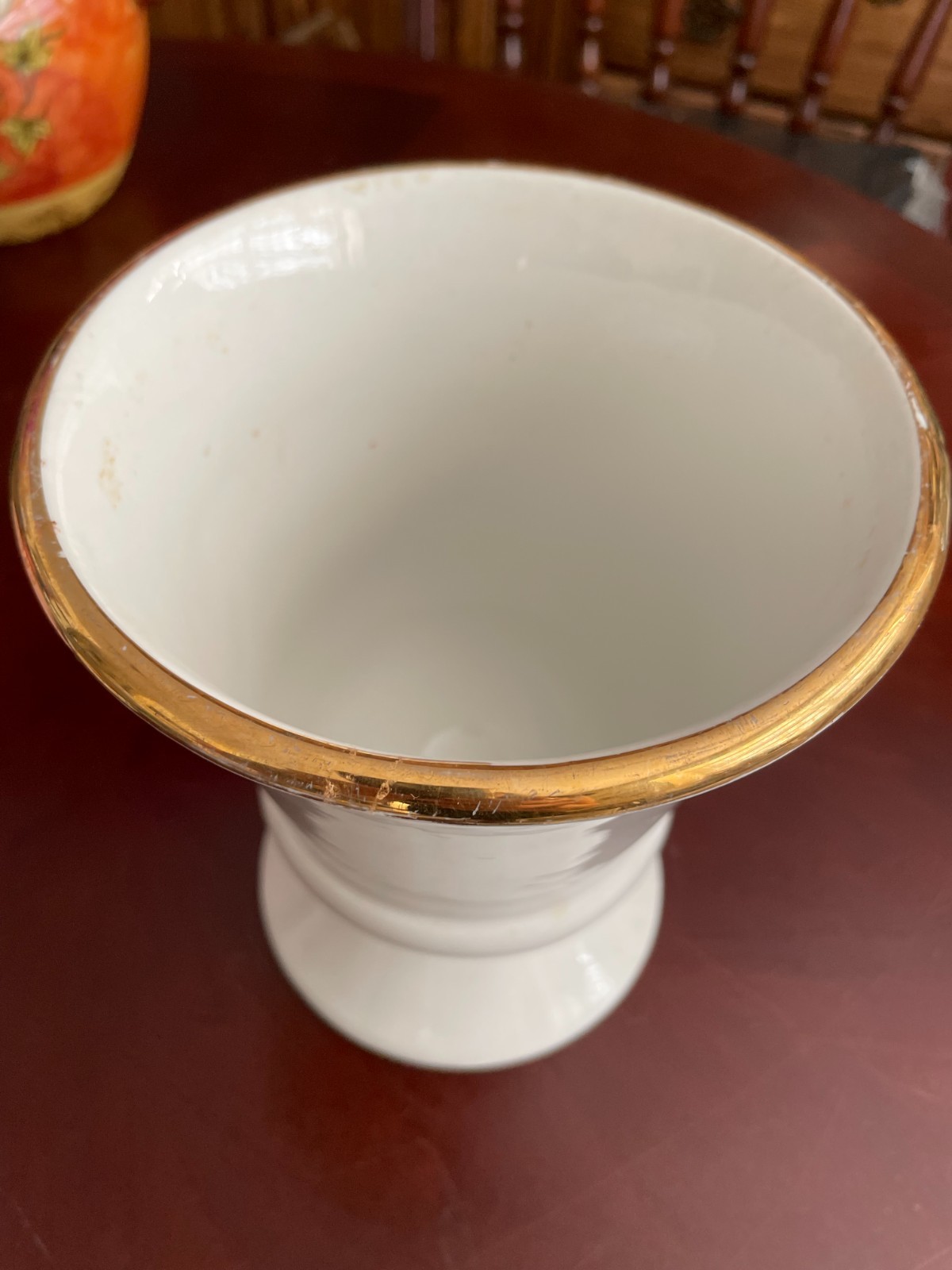 Vintage Owens Illinois RX Porcelain Pharmacy Apothecary Mortar Prop Halloween