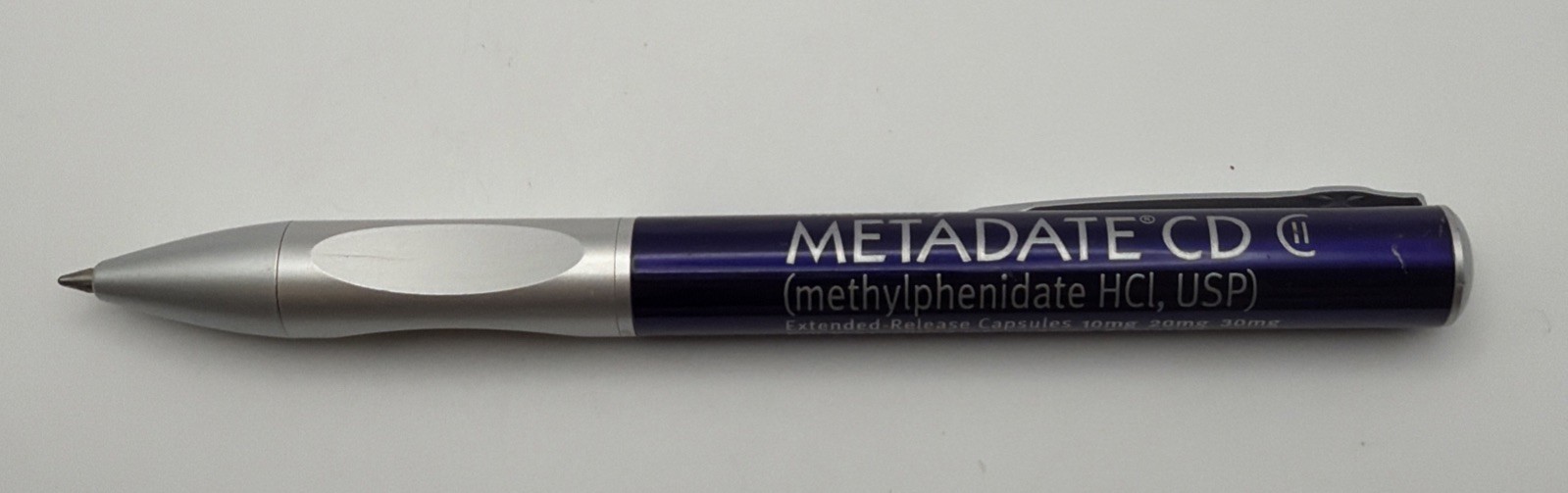 RARE METADATE CD CII PEN Heavy Metal Twist Drug Advertising – Doesn’t Work