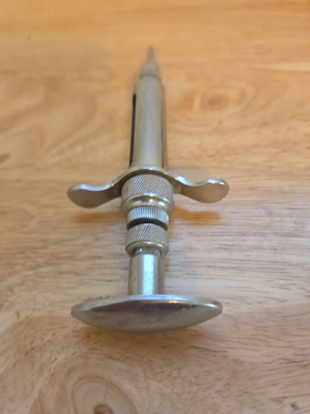 Vintage Unbranded Stainless Syringe