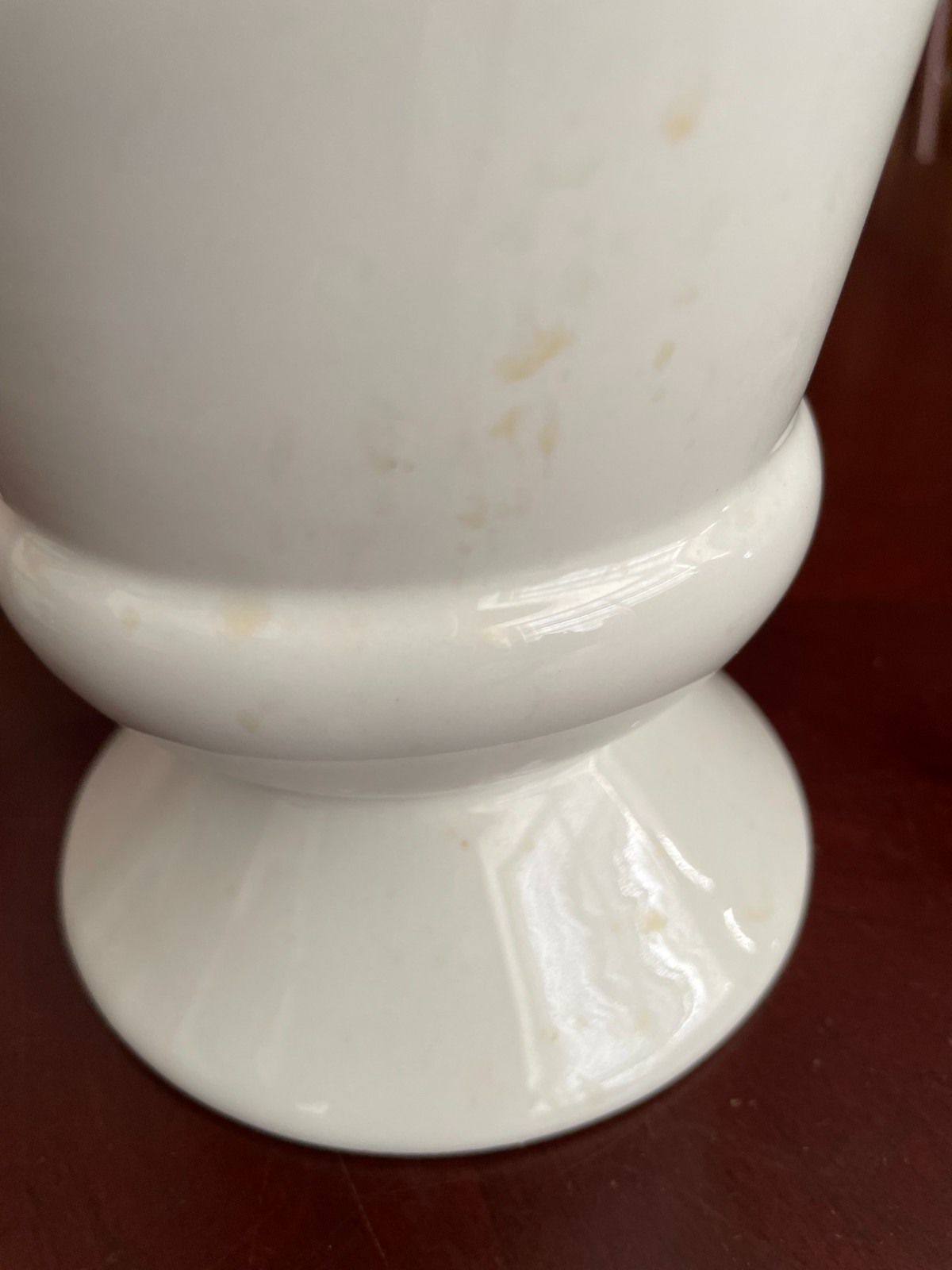 Vintage Owens Illinois RX Porcelain Pharmacy Apothecary Mortar Prop Halloween