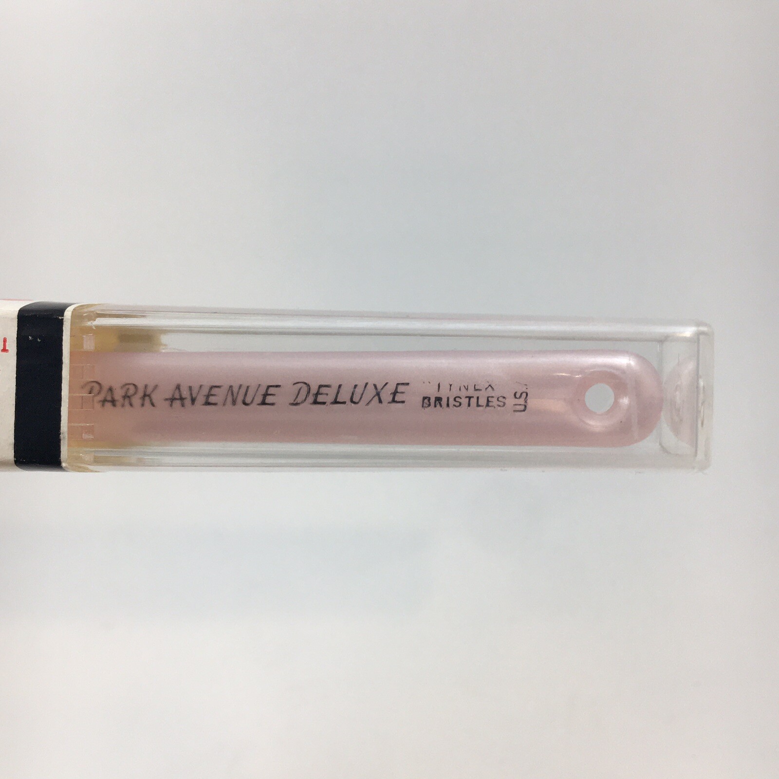 Vintage Deluxe Dupont Advertising Toothbrush Tynex Nylon Bristle Medium Pink 29¢