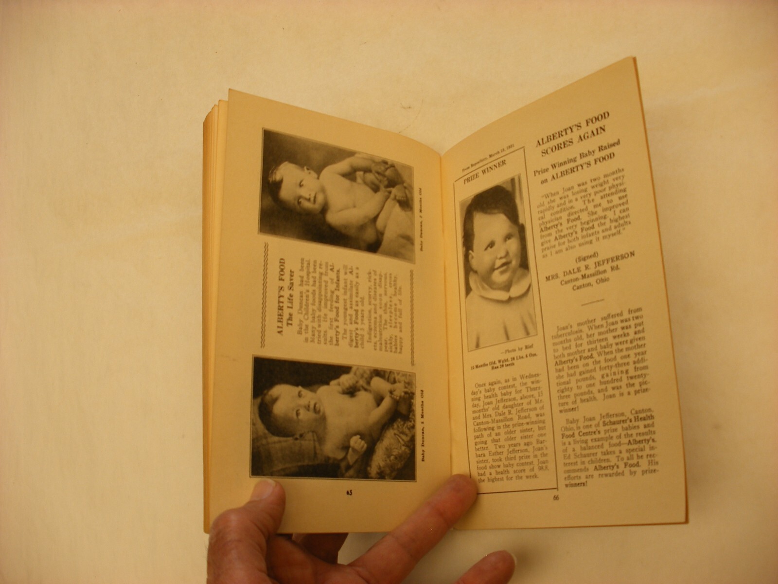 Antique Vtg Quack Medicine Pharmacy Medical Book – 1929 Calcium by Adah Alberty