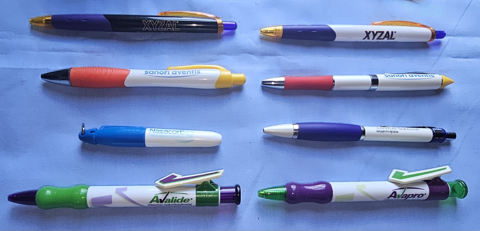 Ambien Heavy Metal Pen Stopwatch Notepad Sharpie Drug Rep Pharmaceutical Lot