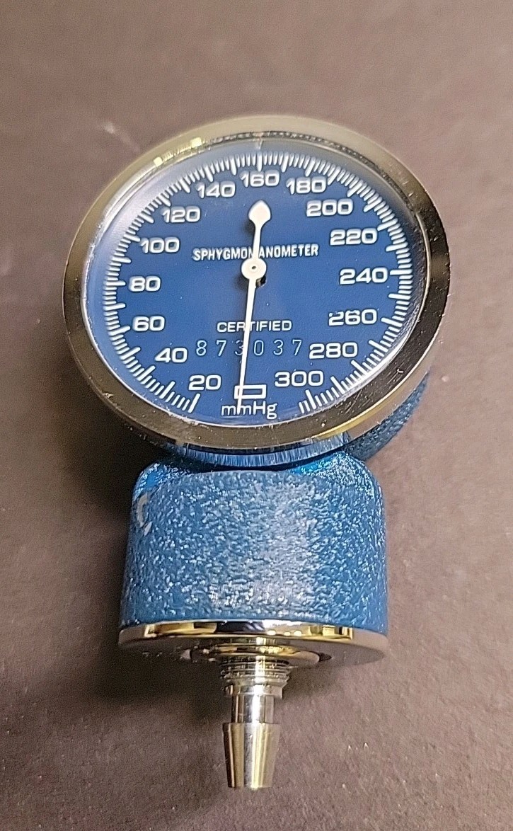Sphygmomanometer Gauge Technomedix Vintage For Blood Pressure Kit #3010