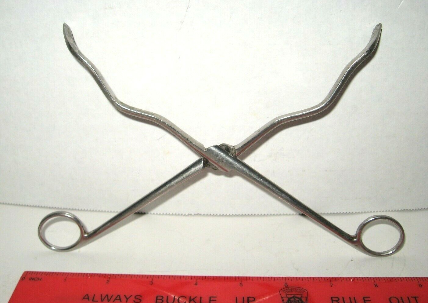 vtg Fisher Brand General Crucible Tongs Stainless Steel 9” Inch