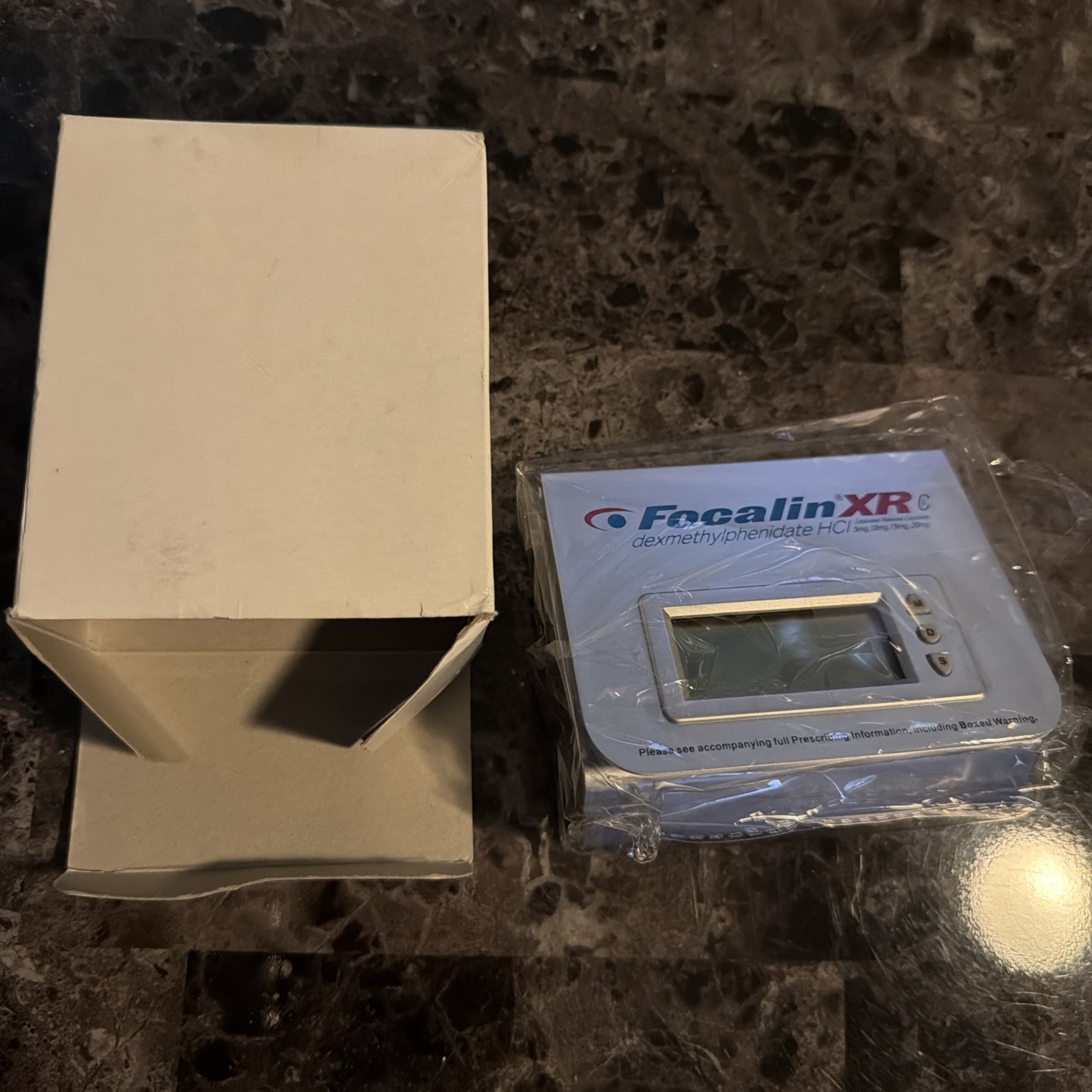 Focalin XR Calander Drug Rep Promo 2000s