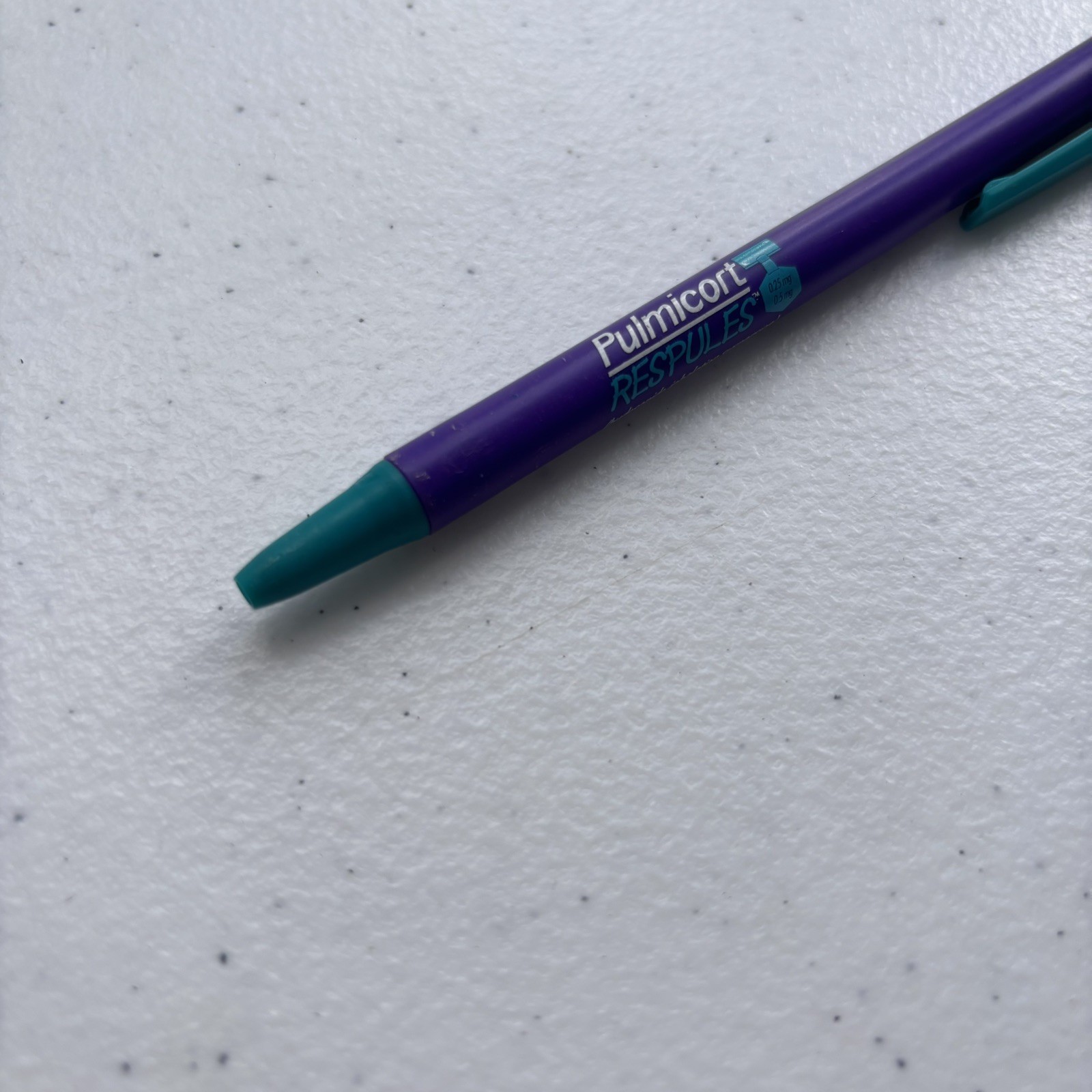 Pulmicort Respules Drug Rep Pharmaceutical Advertising Plastic Click Pen Medical