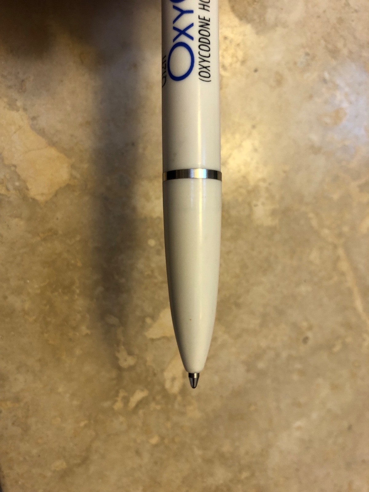 OxyContin Pen Promo Pharma Drug Rep Oxycodone “NO Scroll” Pen Q12h