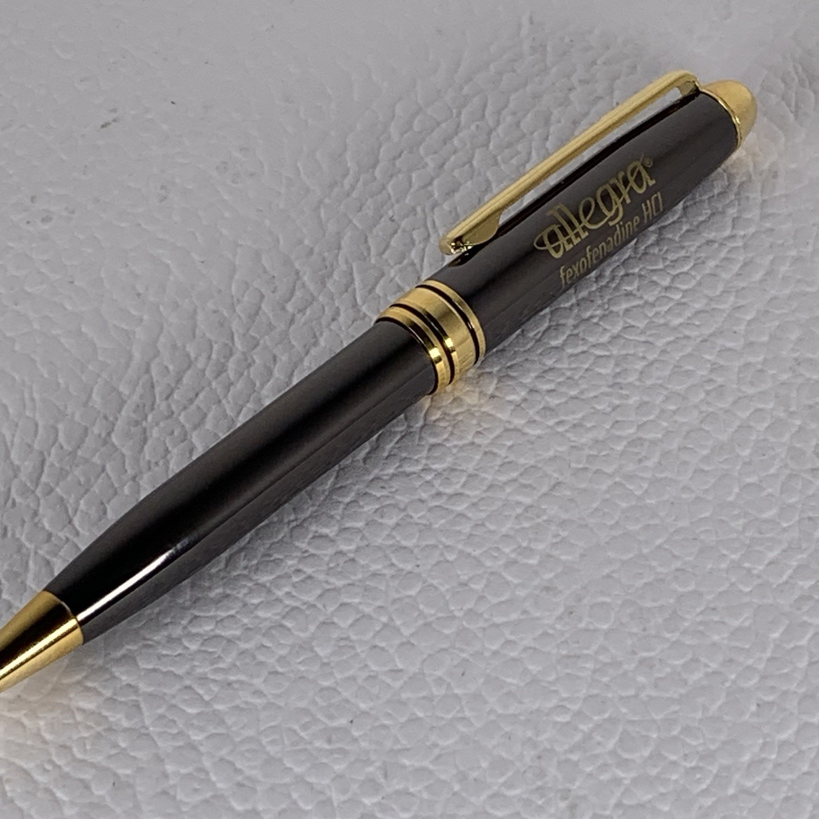 Allegra Twist Heavy Metal Pen Drug Rep Pharmaceutical Promo Original Owner Nice!