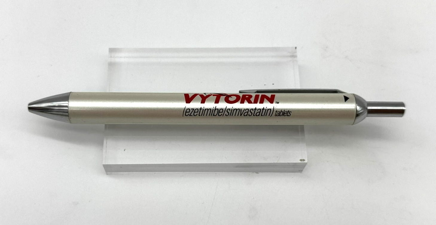 Vytorin Pen Pharmacy Rep Swag Pharmaceutical Industry Cardiology Gift -statin