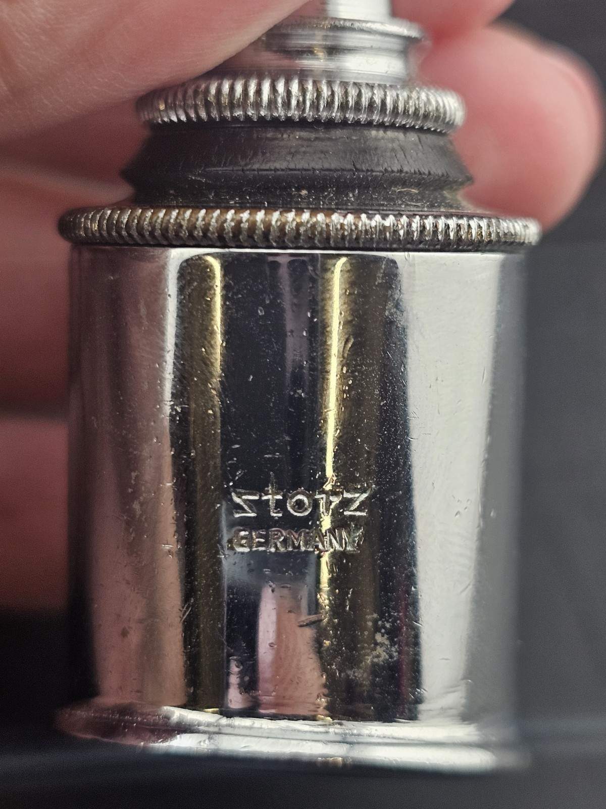 Vintage STORZ Germany Otoscope Head Attachment Medical Instrument Collectible