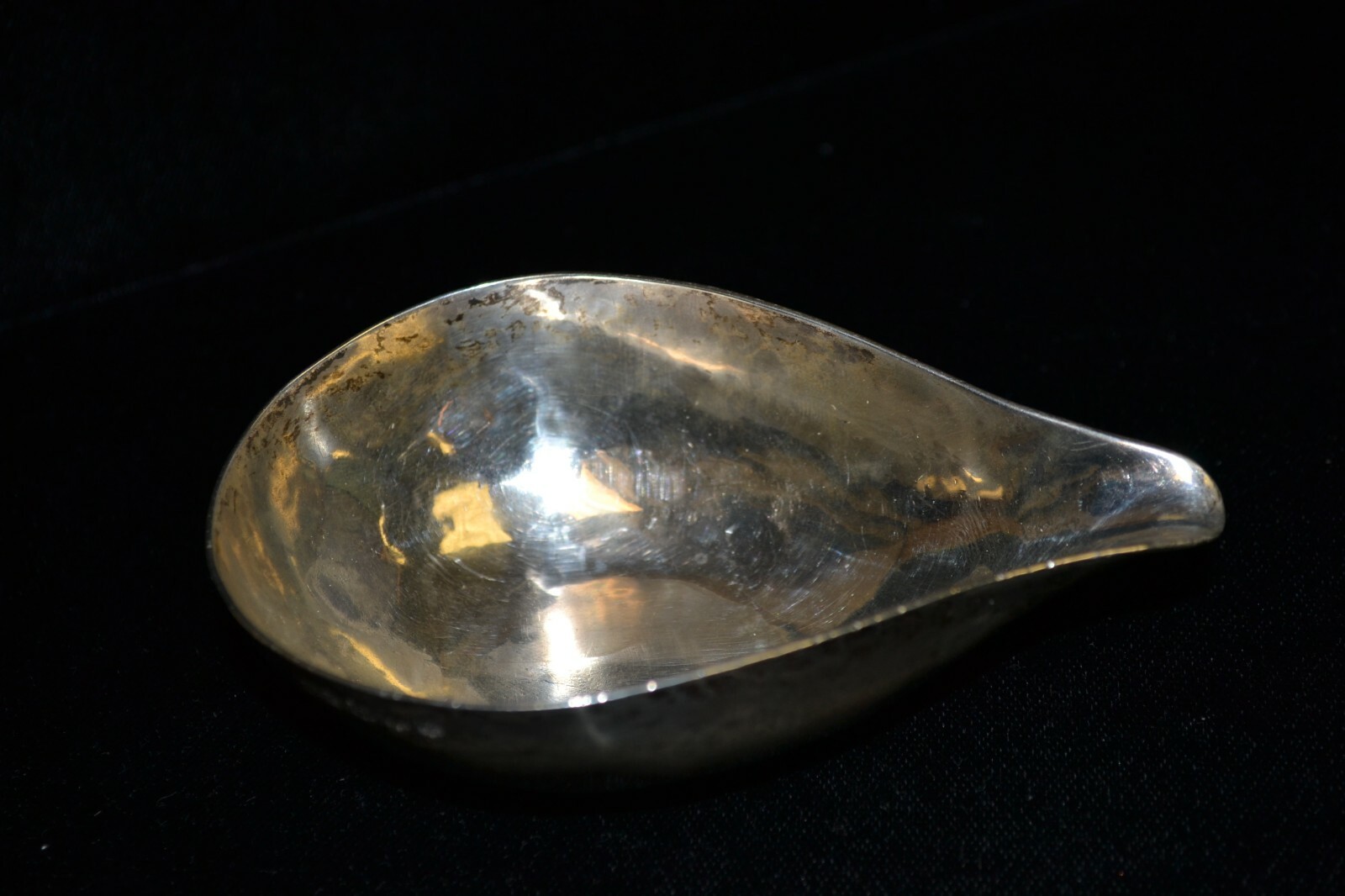 Vtg Apothecary Pharmacy Sterling Mortar Scottish Silver Grinding Pour Spout Bowl