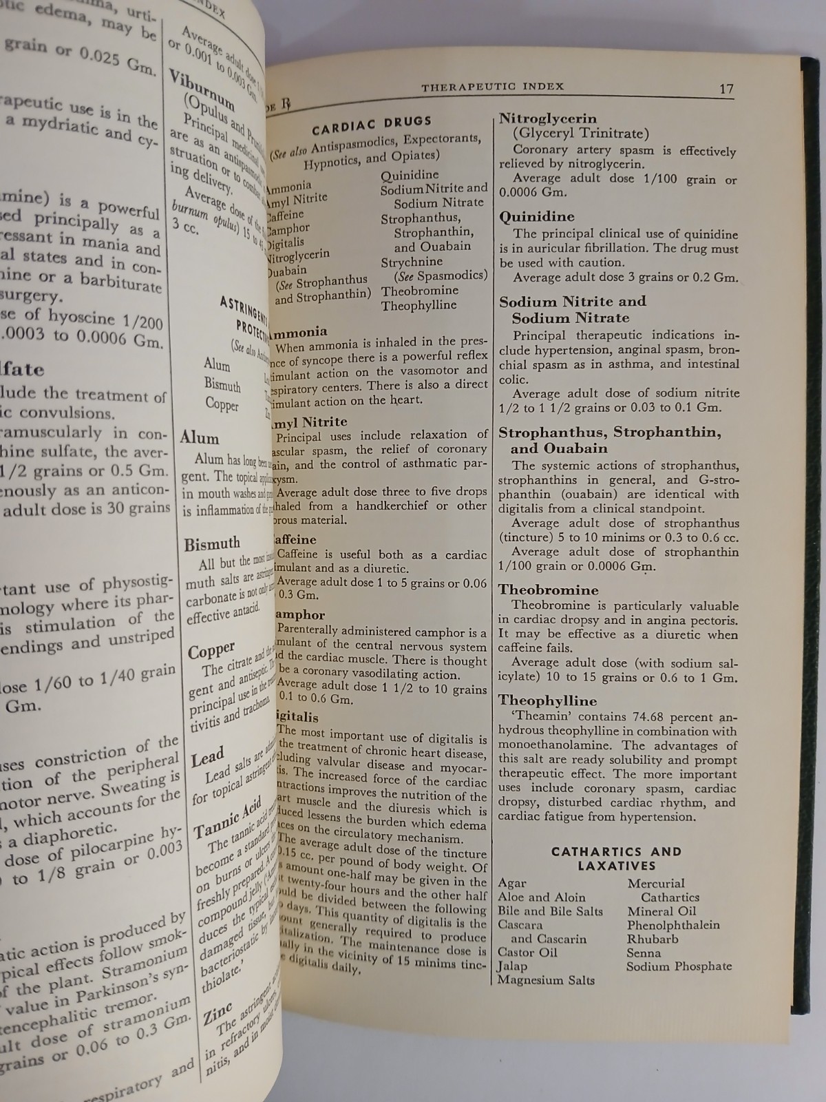 Vintage 1939 De Rx Medical Reference Book Eli Lilly Pocket Drug Guide