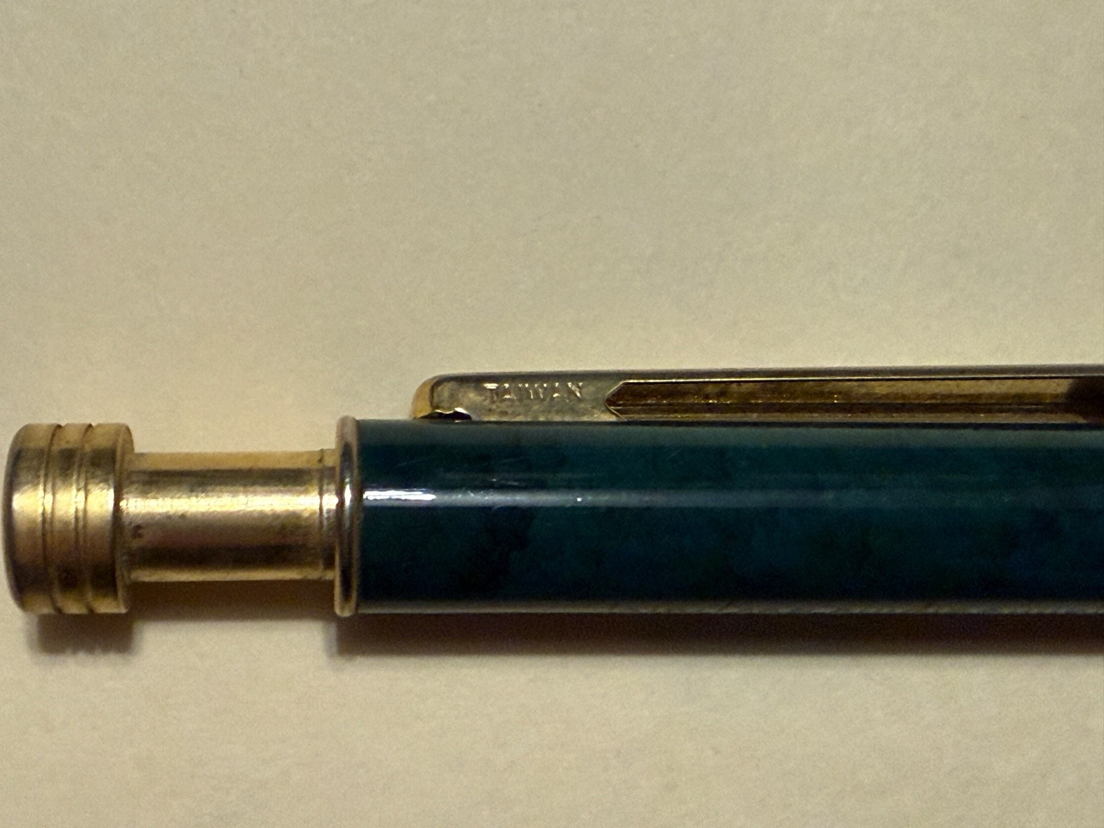 Norvasc Heavy Metal Click Button Drug Rep Pen Pharmaceutical Medical Promo