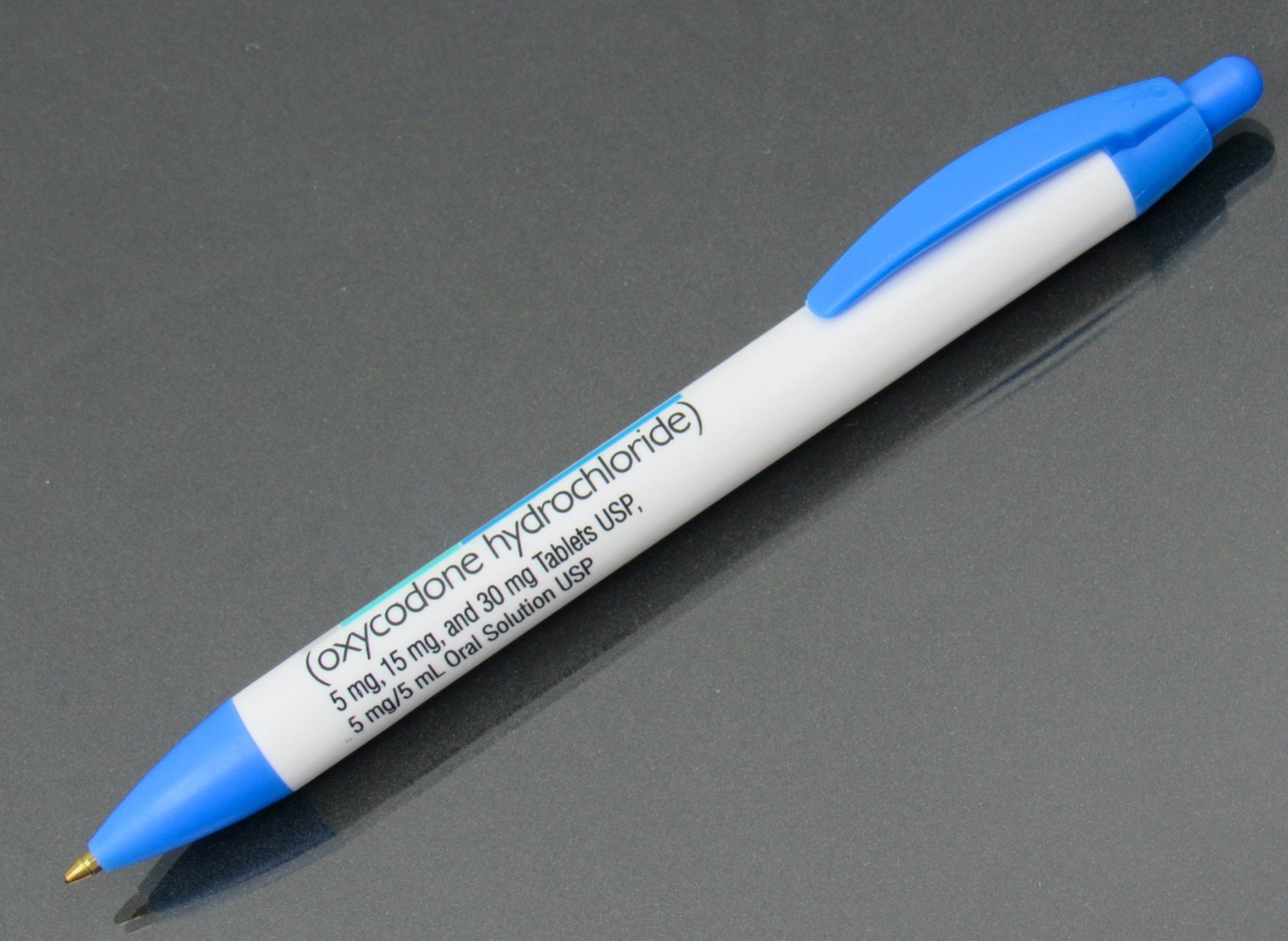 Roxicodone Oxycodone PEN Drug Rep Pharmaceutical Promo Advertising Narcotic