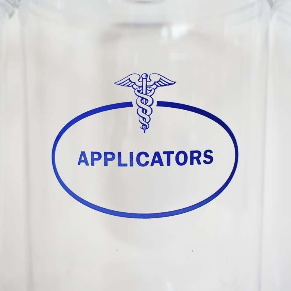 BV Medical Clear Sundry Jars, Labeled, Unbranded, Set of 5 each