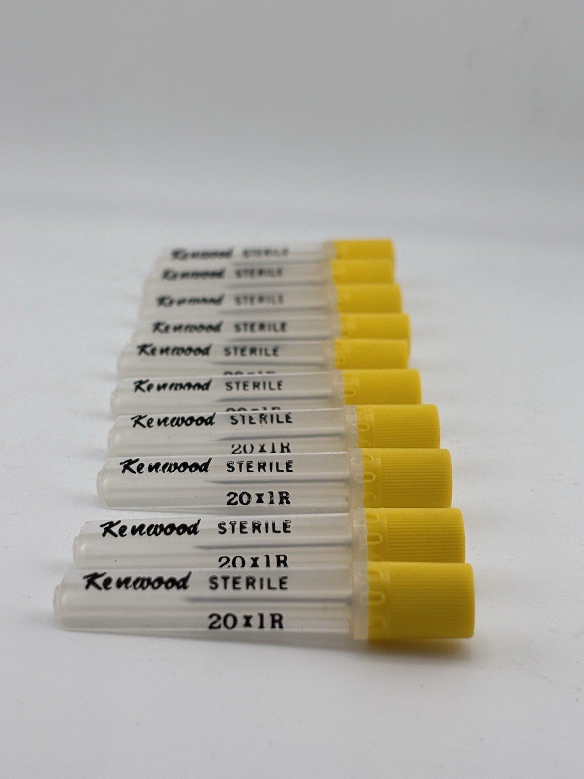 Vintage Kenwood Sterile Hypodermic Needles 20G x 1” Lot Of 10 Medical Doctor NOS
