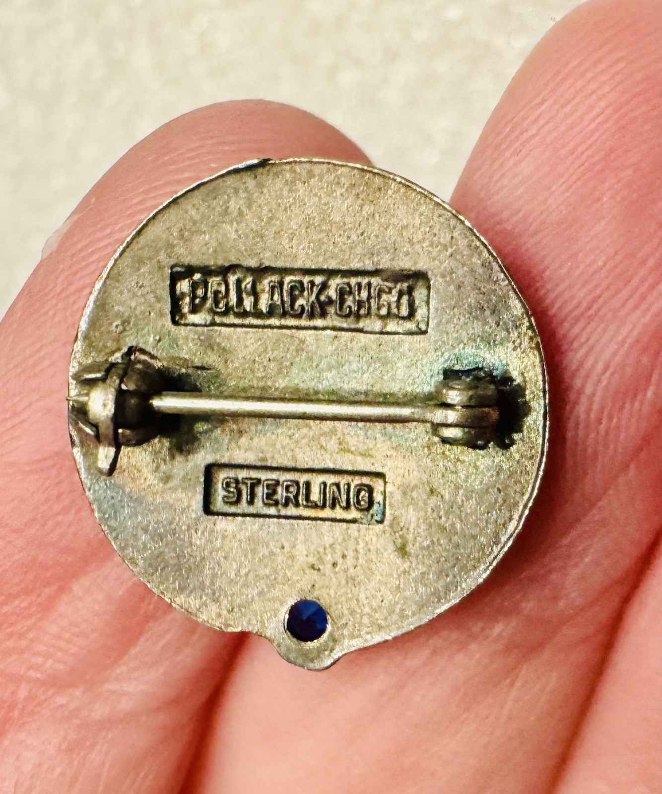 Sterling Silver Crawford W Long Memorial Hospital Nurse Service Pin LOT (4 Pins)