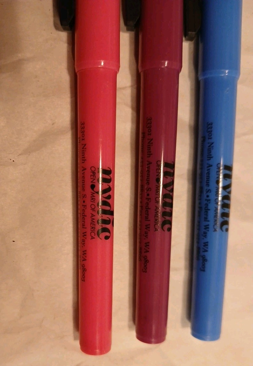 Nydic Open MRI Centers Of America Highlighter Pen Lot Medical Doctors Office
