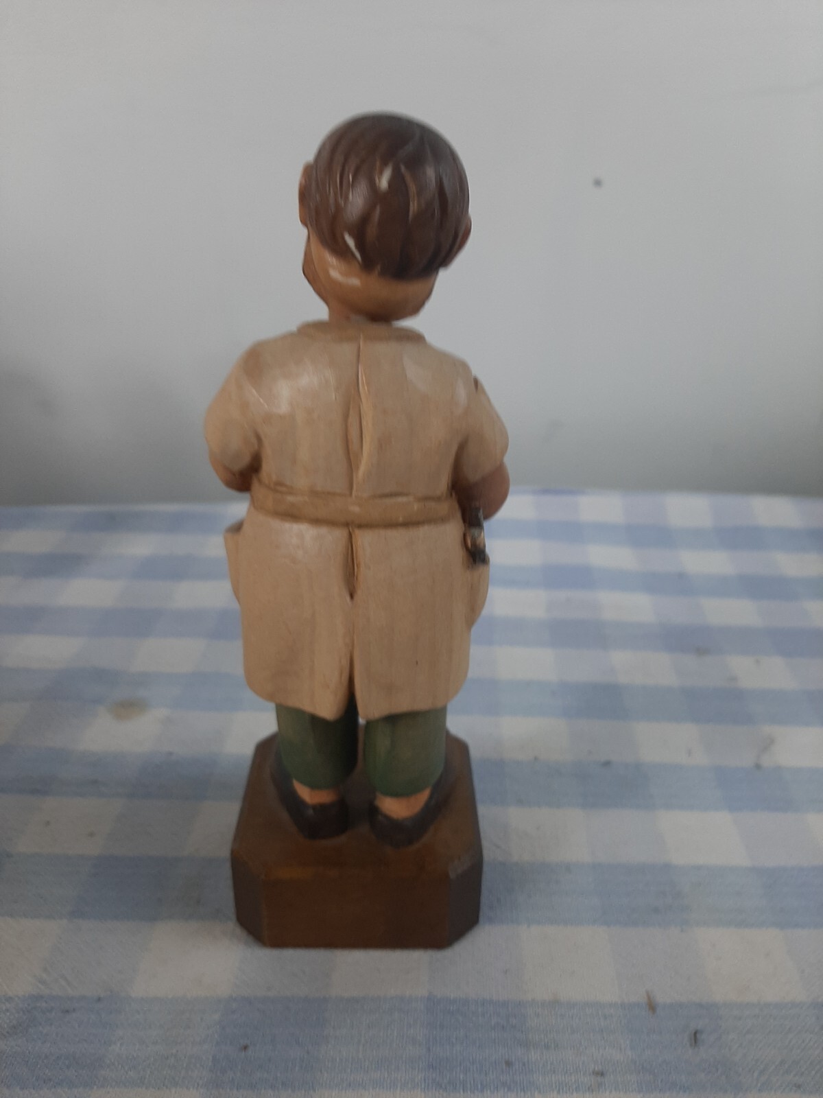 Vintage Anri Toriart Orthopedist Medical Doctor Folk Art Carved Wood Italy