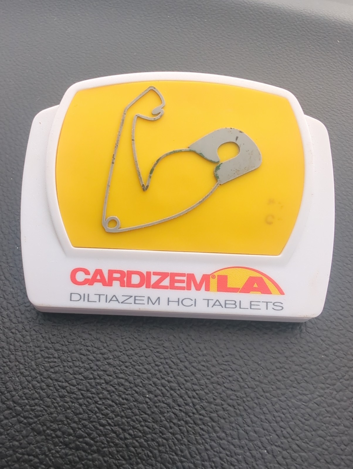 Vtg Cardizem Diltiazem HCI Promotional Magnet Clip