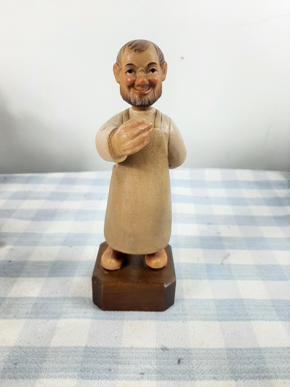 Vintage Anri Toriart Radiologist X-Ray Medical Doctor Folk Art Carved Wood Italy