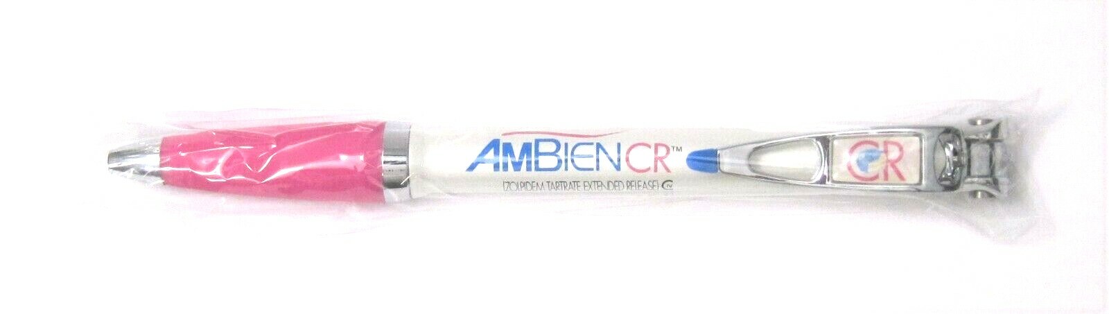 Drug Rep AMBIEN CR Collectible Heavy Metal Pen RARE