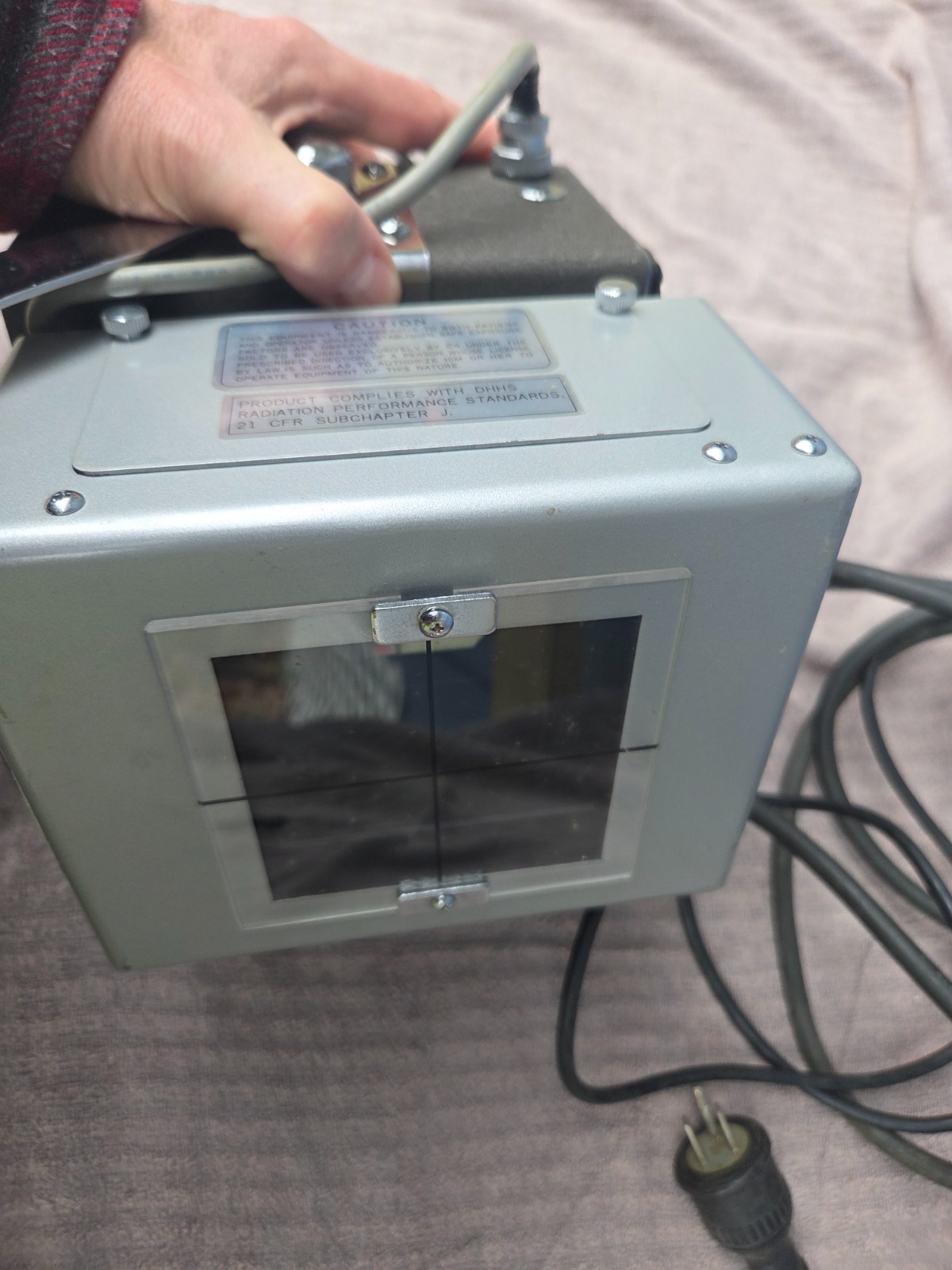 Vintage MinXray Portable Unit & Collimax R-120HT Collimator – 1985