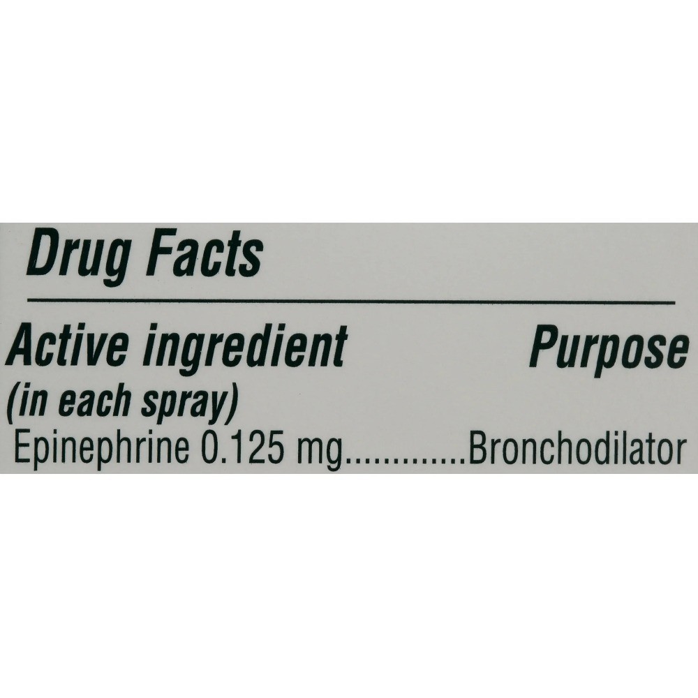 MIST Epinephrine Oral Inhalation Aerosol