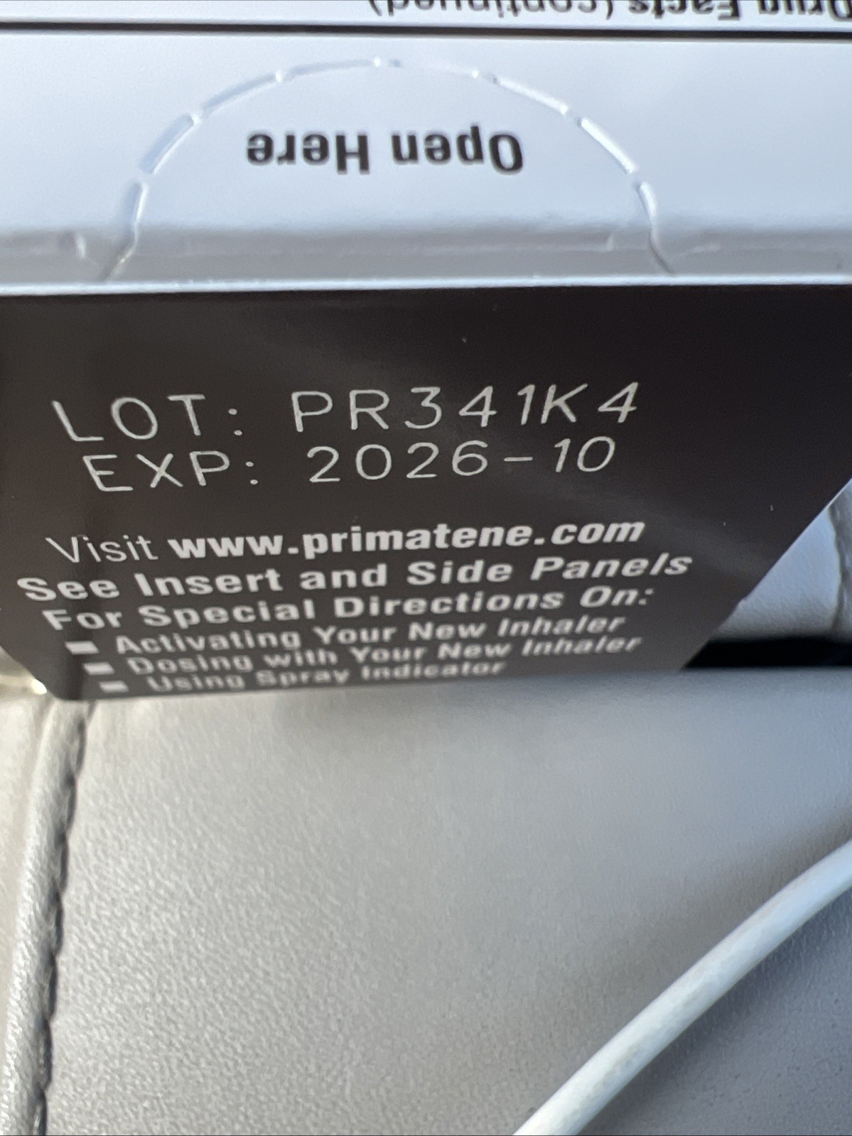 Primatene Mist Epinephrine Inhalation Aerosol 160 Sprays Free Shipping