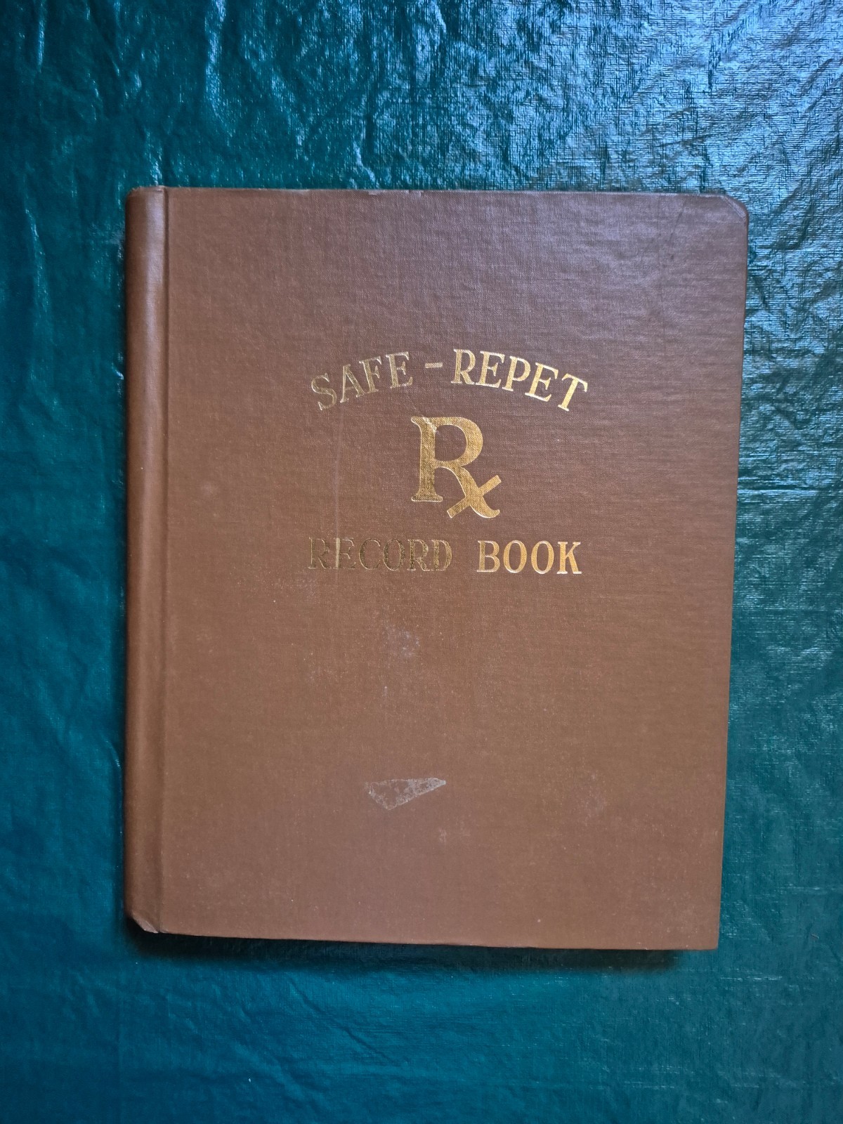 Vintage RX Record Book – Pharmacy Medical ephemera – Prescriptions Drug Store