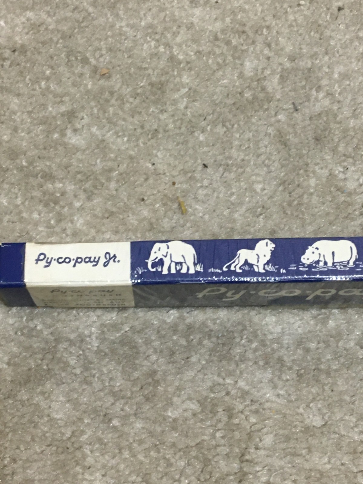 Vntg c1950s Py-Co-Pay Pink Kids Junior Toothbrush, New, Sealed, Only One on Ebay