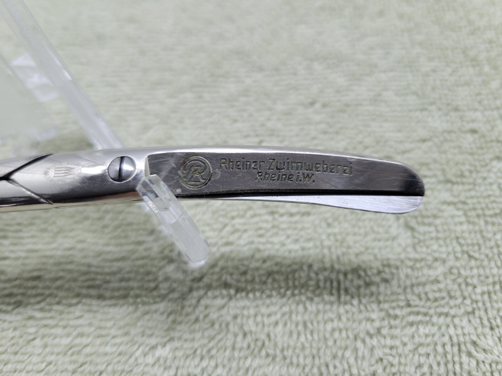 Vintage J.A. Schmidt & Soehne Medical Scissors w/ Curved Blades Solingen Germany