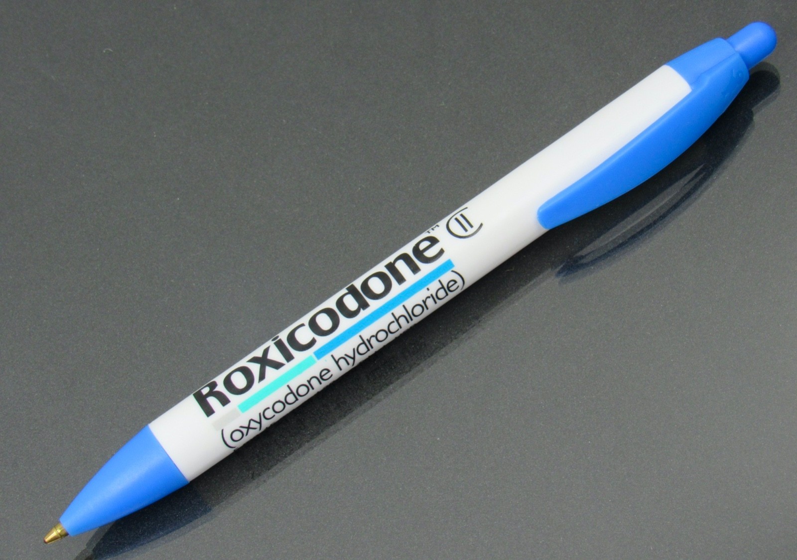 Roxicodone Oxycodone PEN Drug Rep Pharmaceutical Promo Advertising Narcotic