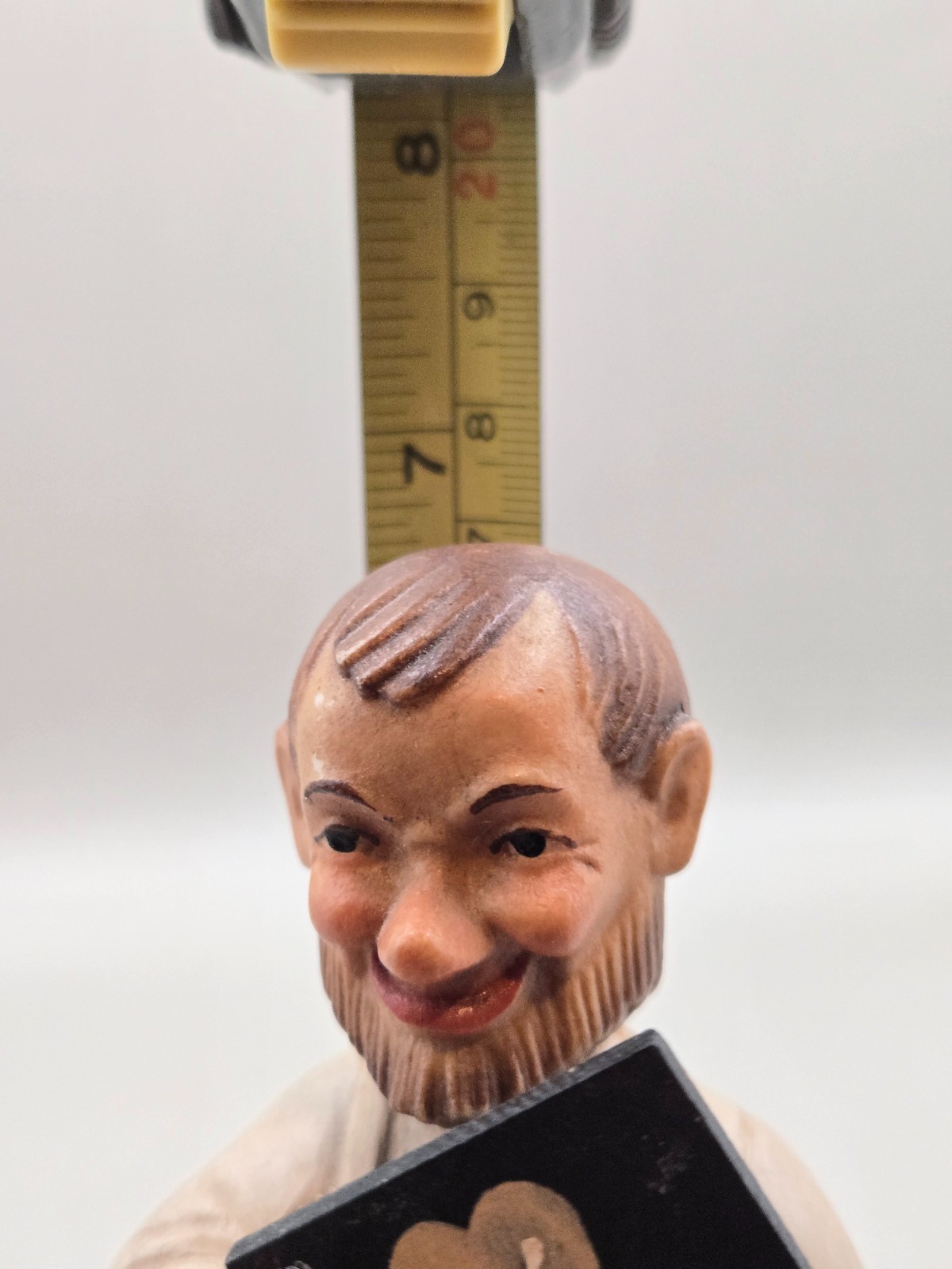 Vintage Anri Toriart Radiologist X-Ray Medical Doctor Folk Art Carved Wood Italy