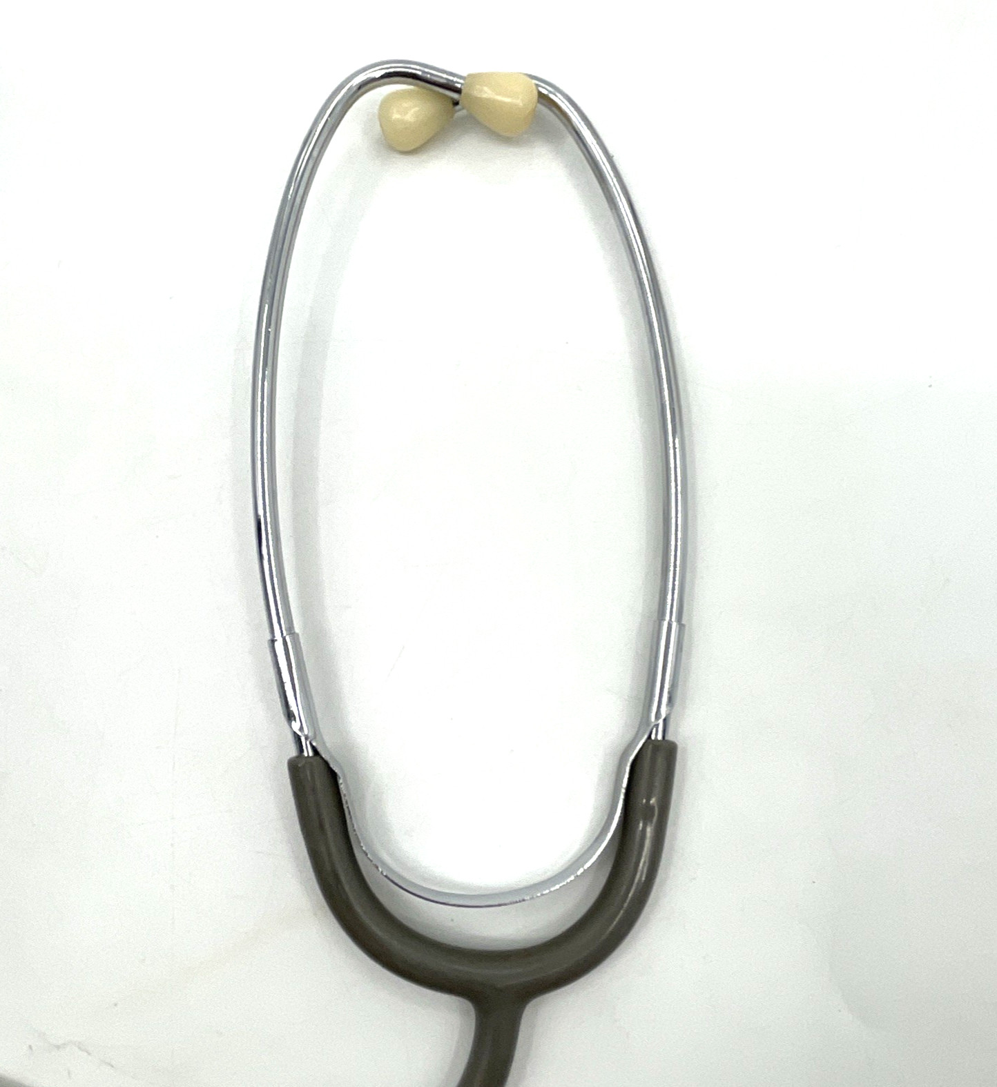 Vintage Bristoline 1151 Tru-Sound Stethoscope Gray Non-Chill Dual Head Box Japan