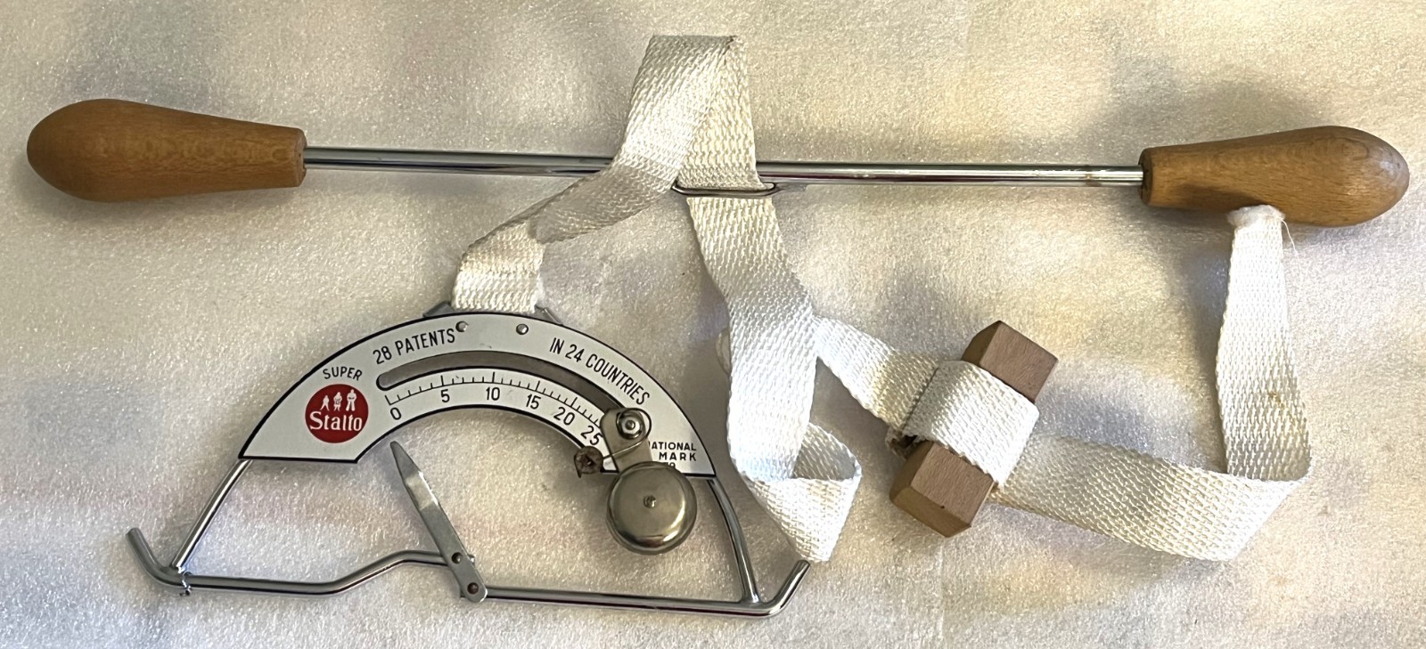 Vtg 1950s Super Stalto Orthopedic Exercise Dynamometer Device/Apparatus Italy