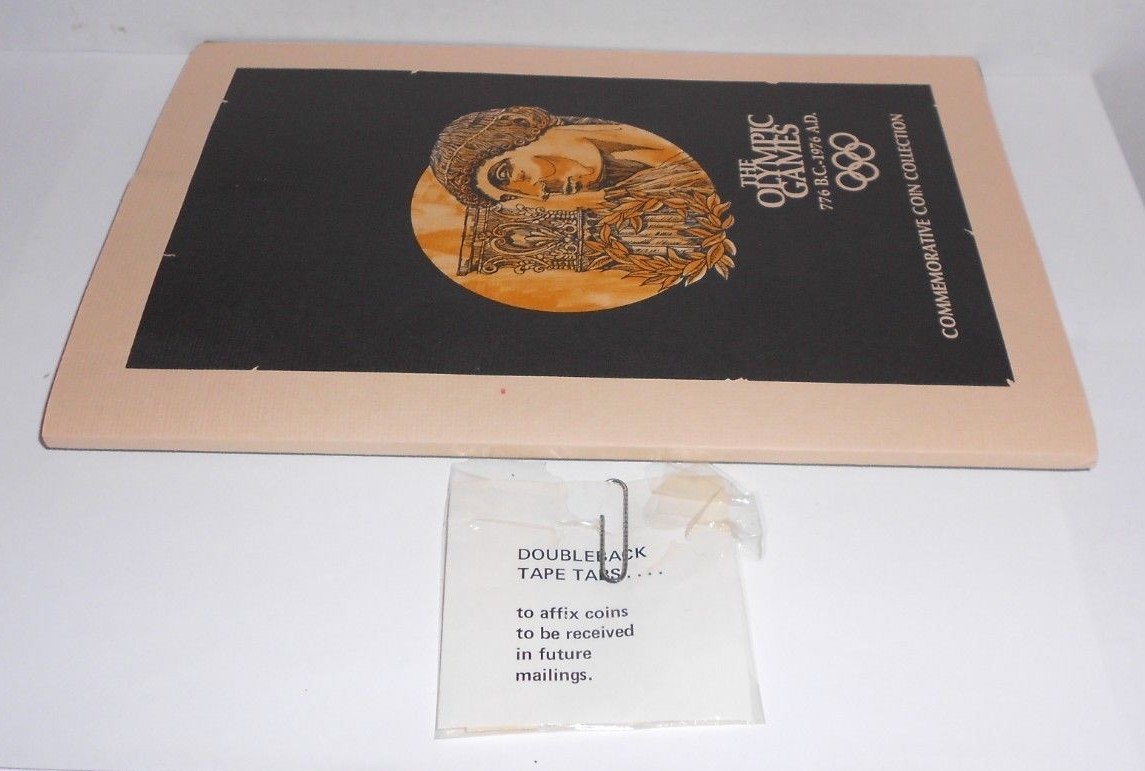 1960s Pennwalt Pharmaceutical Doctor’s Promo Olympic Games Coin Set