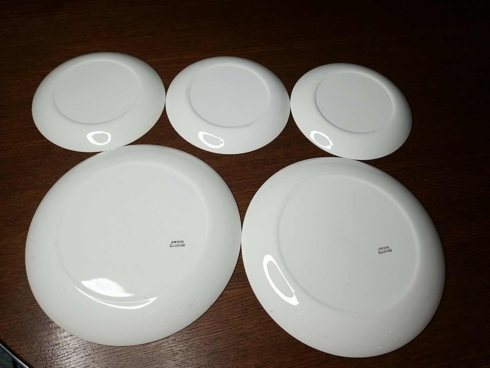 5 Crestware Owens Illinois Pharmacist RX Dr Caduceus Medical Plates